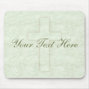 Subtle Cross Mousepad