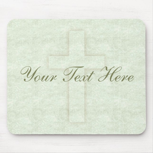 Subtle Cross Mousepad (Front)