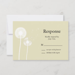 Subtle Elegance RSVP Card