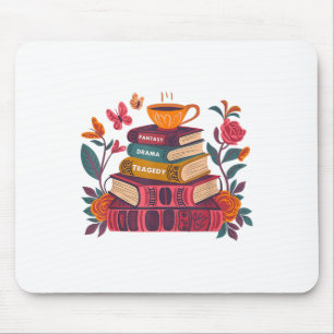 Subtle Fantasy Drama Tragedy Books Trump Resist Pr Mouse Pad