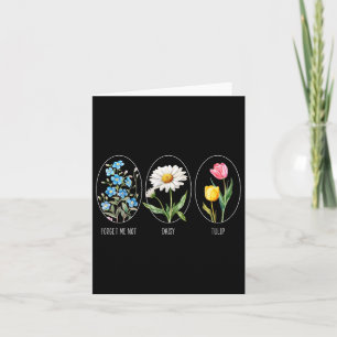 Subtle Floral 8647 Trump Flowers Forget Me Not Dai Card