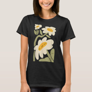 Subtle Flower Kamala Harris Boho Floral  T-Shirt