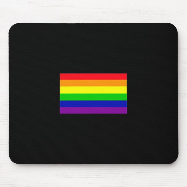 Subtle Gay Pride Flag806png806 T Shirt  Mouse Pad (Front)