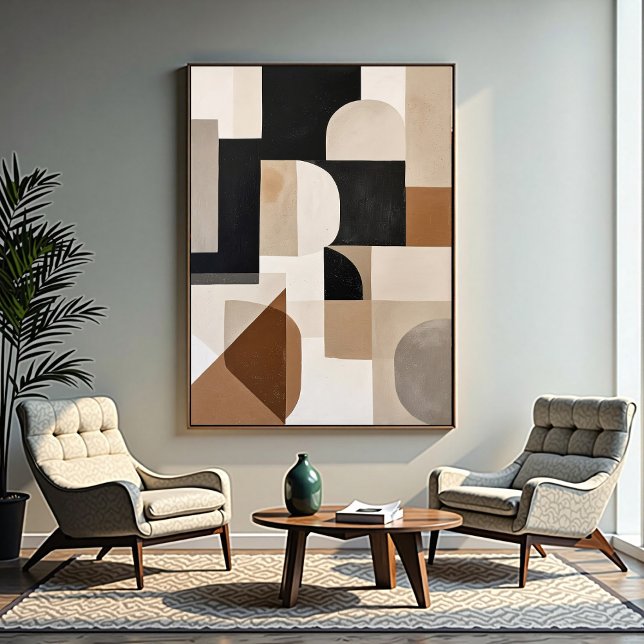 Subtle Geometric Rhythm Poster (Creator Uploaded)