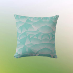 Subtle Geometry Teal Cushion
