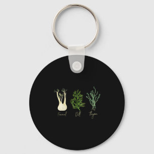 Subtle Herb Fennel Dill Thyme Anti Trump Shirt Res Key Ring