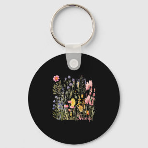Subtle I Hate Trump Wildflowers Trump Hater Never Key Ring