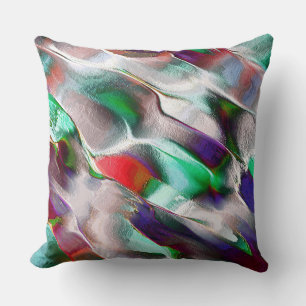 Subtle or colourful extravagance in a virtual rock cushion