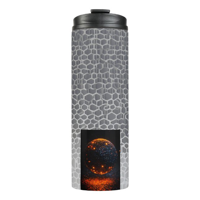 Subtle Pattern and 3-D AMOLED Design -  Thermal Tumbler (Front)