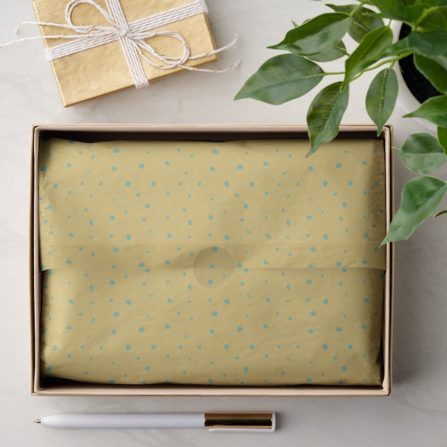 Subtle Polka Dot Pattern Tissue Paper (Gift)