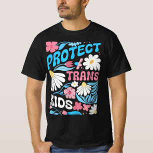 Subtle Protect Trans Kids LGBTQ T-Shirt