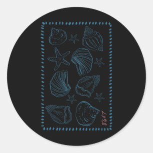 Subtle Resist Trump 8647 4 Classic Round Sticker
