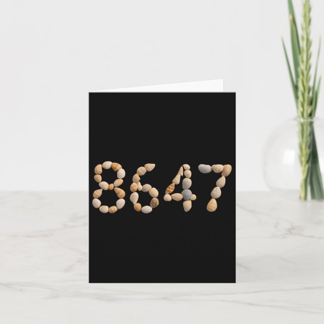 Subtle Resist Trump 8647 7  Card (Front)
