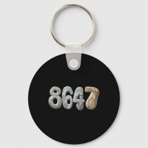 Subtle Resist Trump 8647 9 Key Ring
