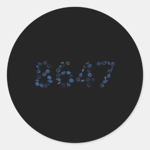 Subtle Resist Trump 8647 Classic Round Sticker