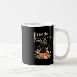 Subtle Resist Trump Freedom Democracy Truth Witch Coffee Mug