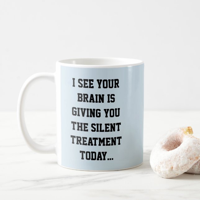 Subtle Sarcastic Insult  Coffee Mug (With Donut)