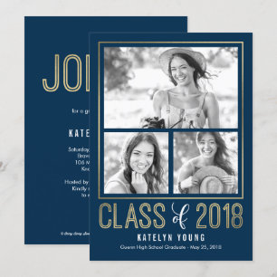 Subtle Shine EDITABLE COLOR Graduation Card