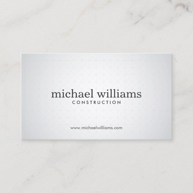 SUBTLE SPOTLIGHT No. 4 Designer Business Card (Front)