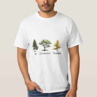 Subtle Tree Anti Trump Shirt Fir Dogwood Tamarack