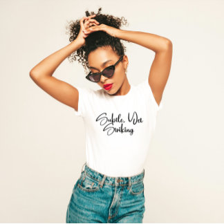 "Subtle Yet Striking" Confident Minimalist T-Shirt