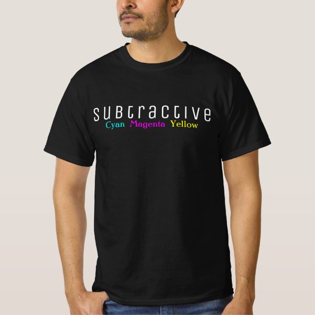 Subtractive Colours T-Shirt (Front)