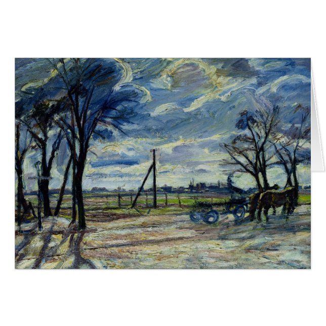 Suburban Landscape in Spring (Front Horizontal)
