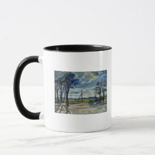 Suburban Landscape in Spring Mug