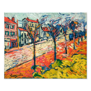 Suburban Landscape Maurice de Vlaminck Photo Print