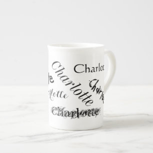 Subway Art Name Bone China Speciality Mug
