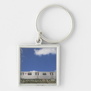 Subway Cars Key Ring