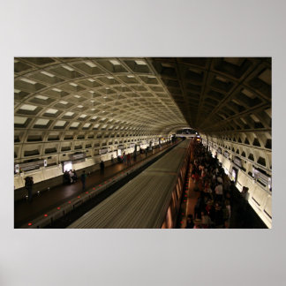 Subway in Washington, D.C. Poster