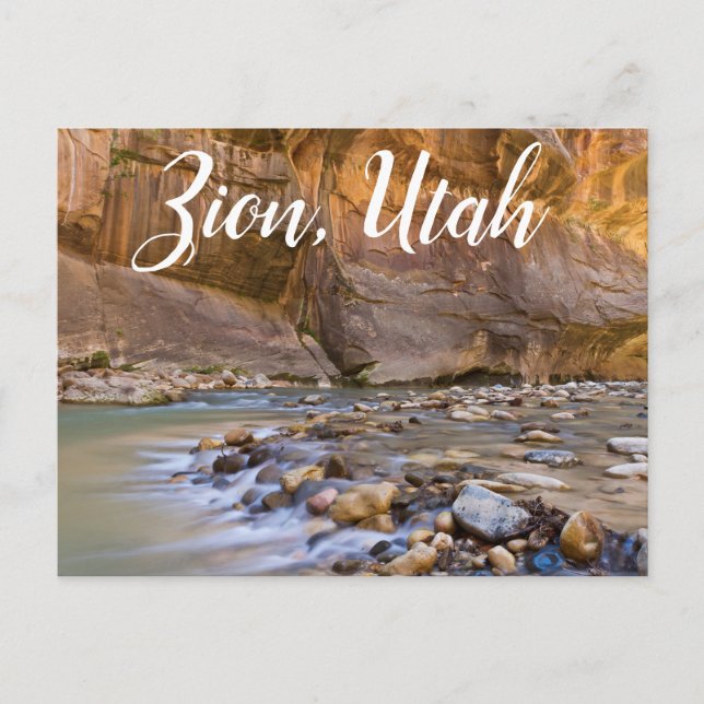 Subway in Zion, Utah Postcard (Front)