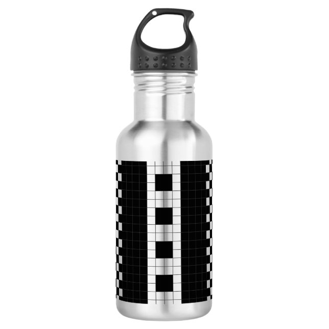 Subway Plaid Geometrics RL90 532 Ml Water Bottle (Front)