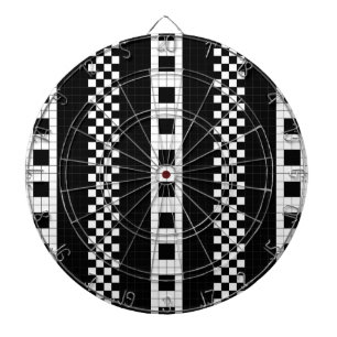 Subway Plaid Geometrics RL90 Dartboard