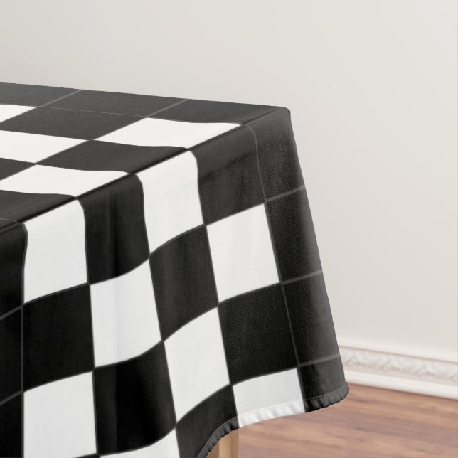 Subway Plaid Geometrics RL90 Tablecloth (In Situ)