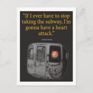 Subway Postcard