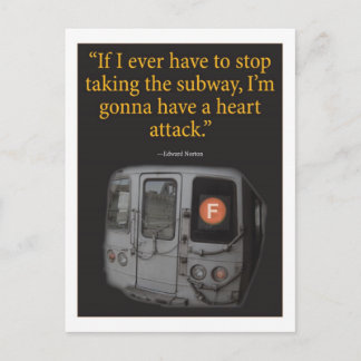 Subway Postcard