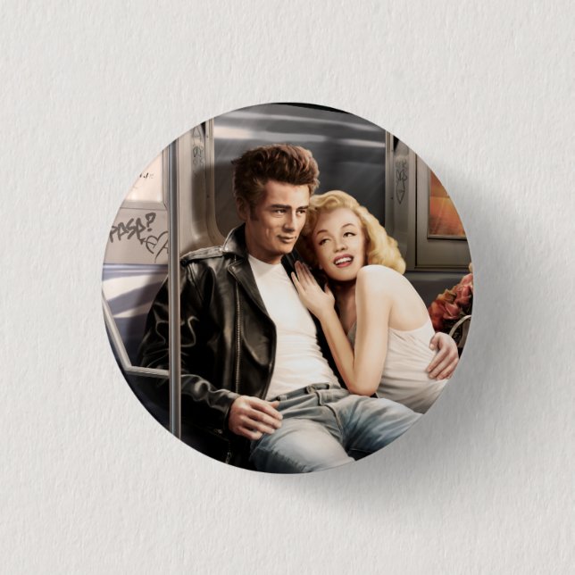 Subway Riders 2 3 Cm Round Badge (Front)