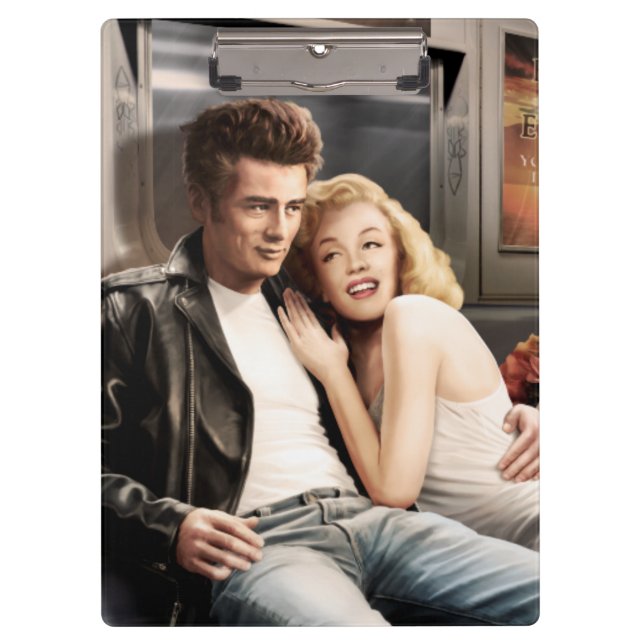 Subway Riders Clipboard (Front)