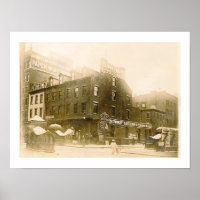 Subway Tavern, New York City 1904 Vintage