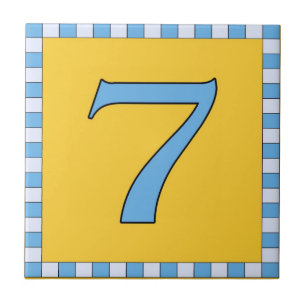 Subway Tiles Check Frame 7 Seven