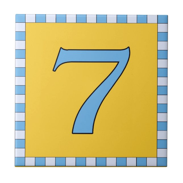 Subway Tiles Check Frame 7 Seven (Front)