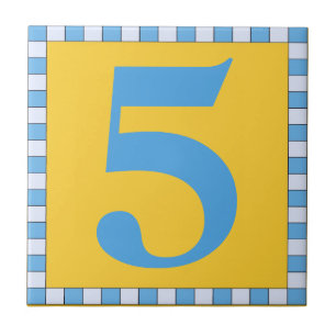 Subway Tiles Check Frame Edit Number