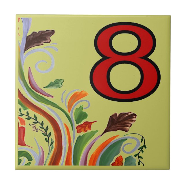 Subway Tiles Floral 8 Eight (Front)