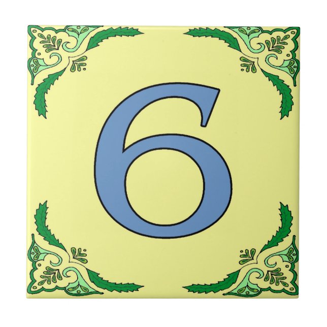 Subway Tiles Vine Frame 6 Six (Front)