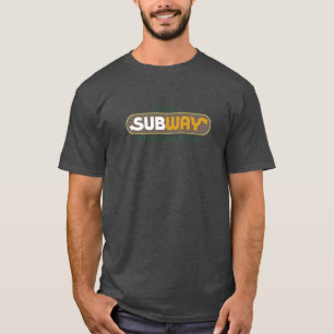 Subwayhe Place Where Fresh is theaste RetroVintage T-Shirt