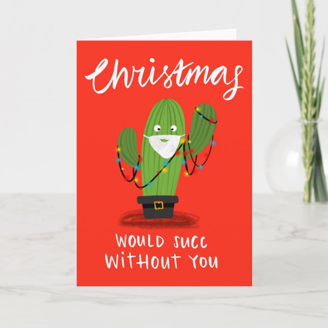 Succ Christmas Greeting Card (Front)