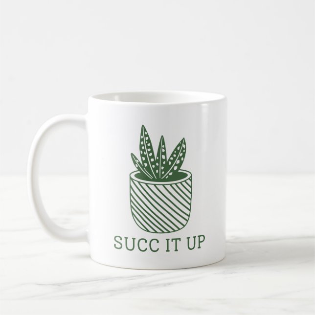 Succ It Up Coffee Mug (Left)