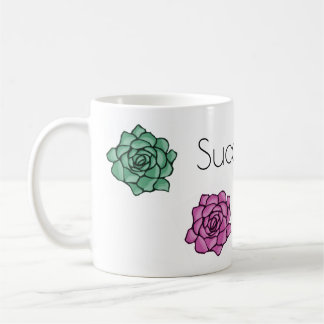 Succ it up succulents coffee mug